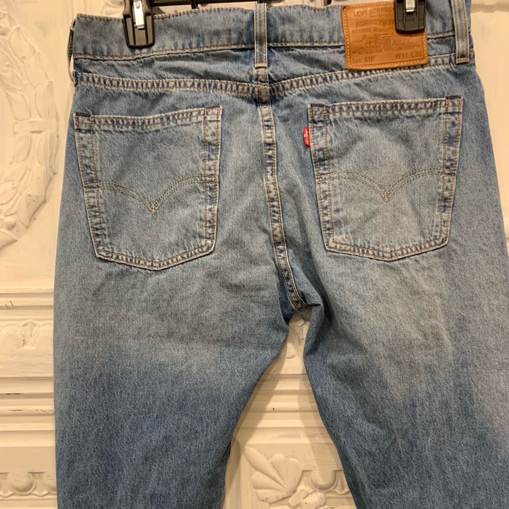 Levi’s 510 distressed jeans 31x30 - Picture 7 of 8
